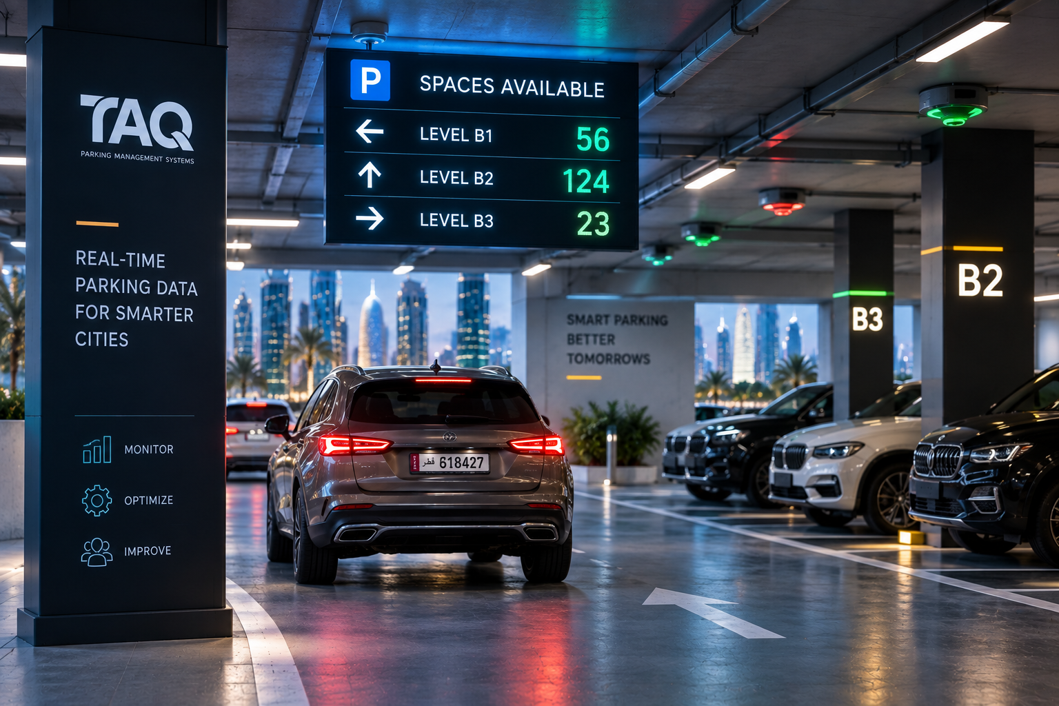 Real-time parking occupancy and smart parking monitoring